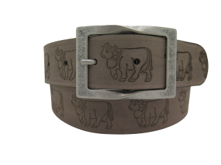 Ledergurt Branding Kuh 40mm (11066/72-40)